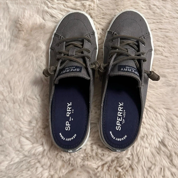Sperry top-sider canvas mules - Picture 1 of 8